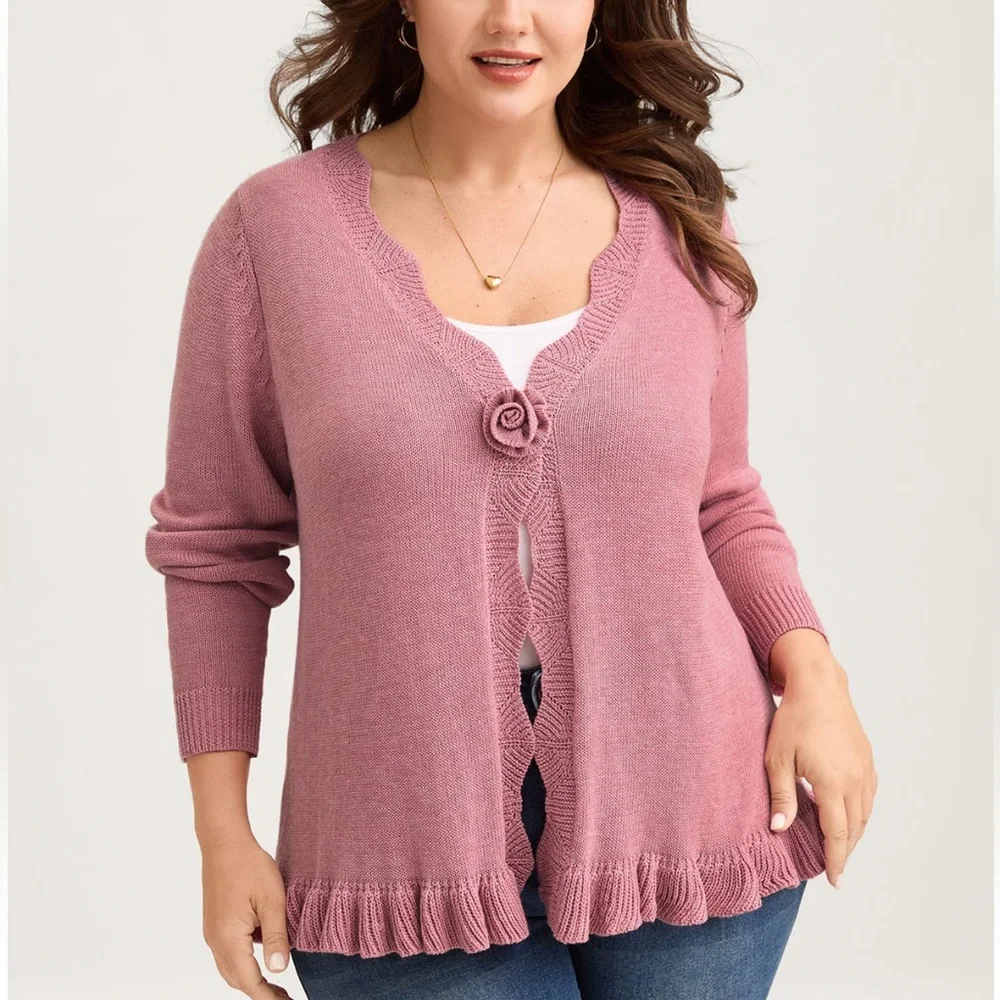Bloomchic supersoft textured Cardigan - Picture 1 of 9